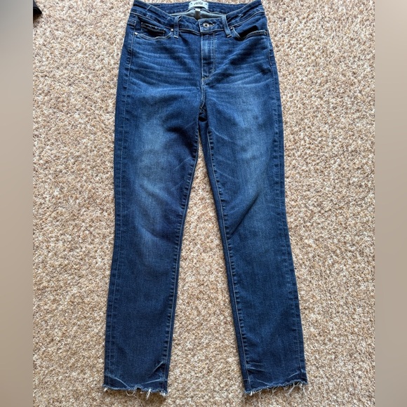 PAIGE Hoxton Ankle Peg Jeans, Sz 28 - Picture 1 of 5